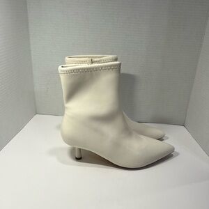 a new day Cream Heeled Boots